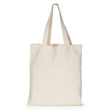 Kit com 5 Sacolas de Tecido Para Personalizar, Lembrancinhas Tamanho P 20x20