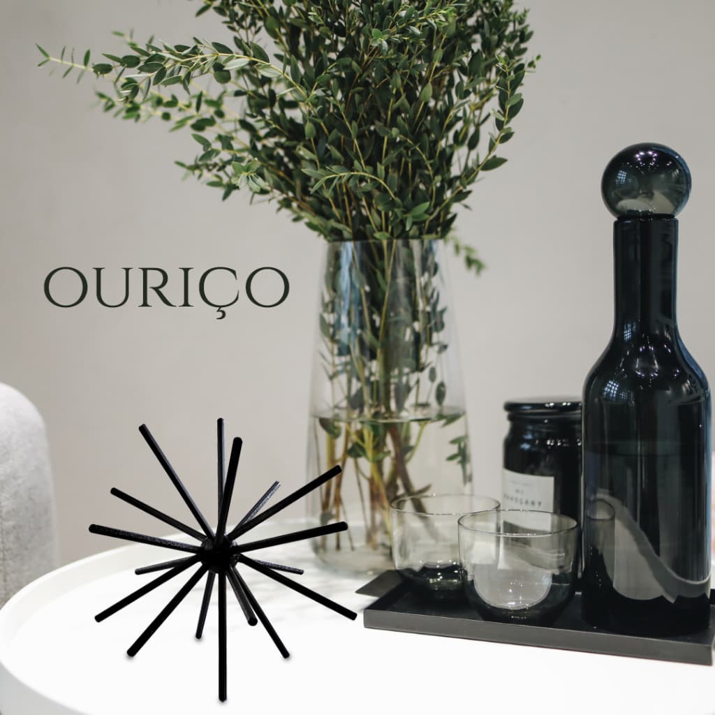 Escultura Ouriço P - 14 Cm De Altura, Decoração