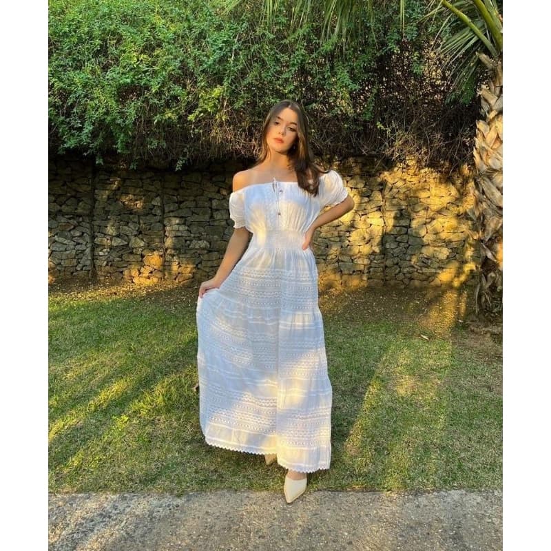 Vestido Ciganinha com Rechilie