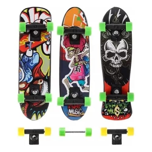 Skate Dedo X-trick 3 Und Brinquedo Infantil