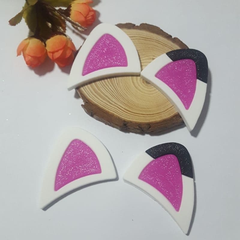 Aplique Orelha Gabby Emborrachado Tiaras Artesanato DIY