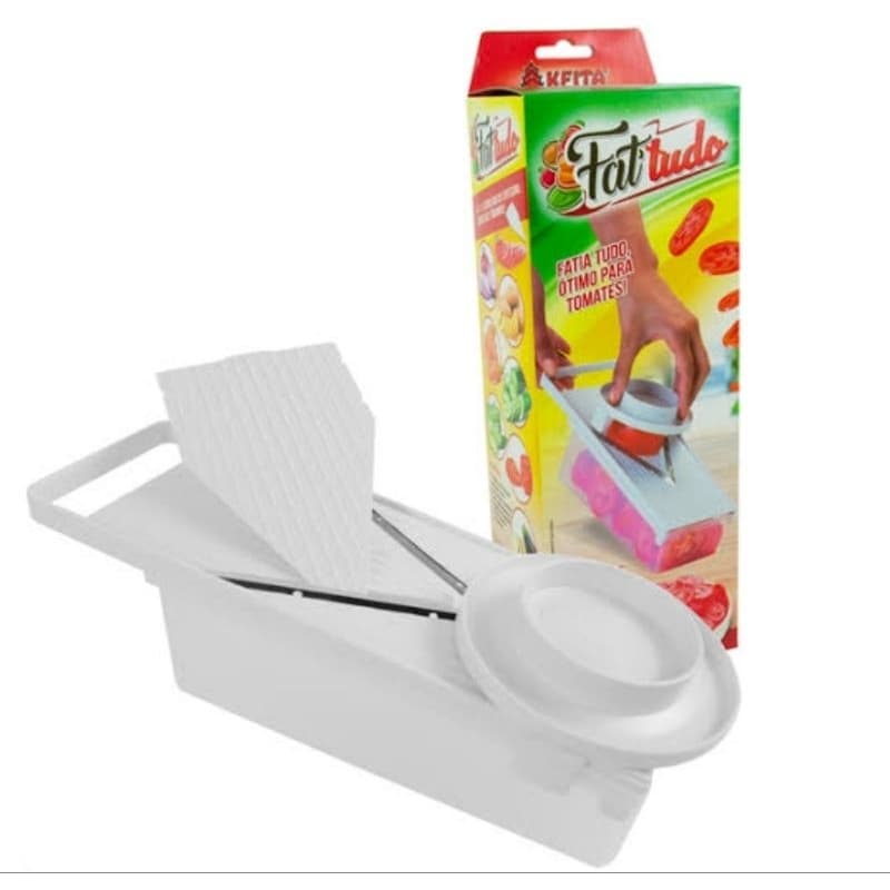 Fat tudo fatia Tomate Cebola e Legumes Com Recipiente Keita