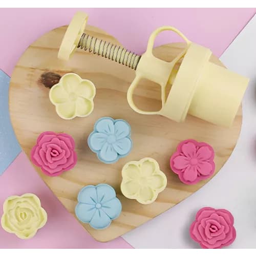 Kit Ejetor Max Flores Para Modelar Massas Doces e Brigadeiros até 25g - Blue Star