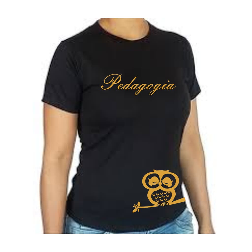 Camisa pedagogia gola redonda