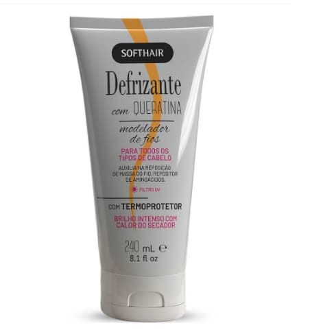 Defrizante com Queratina Soft Hair (240 ou 400ml)