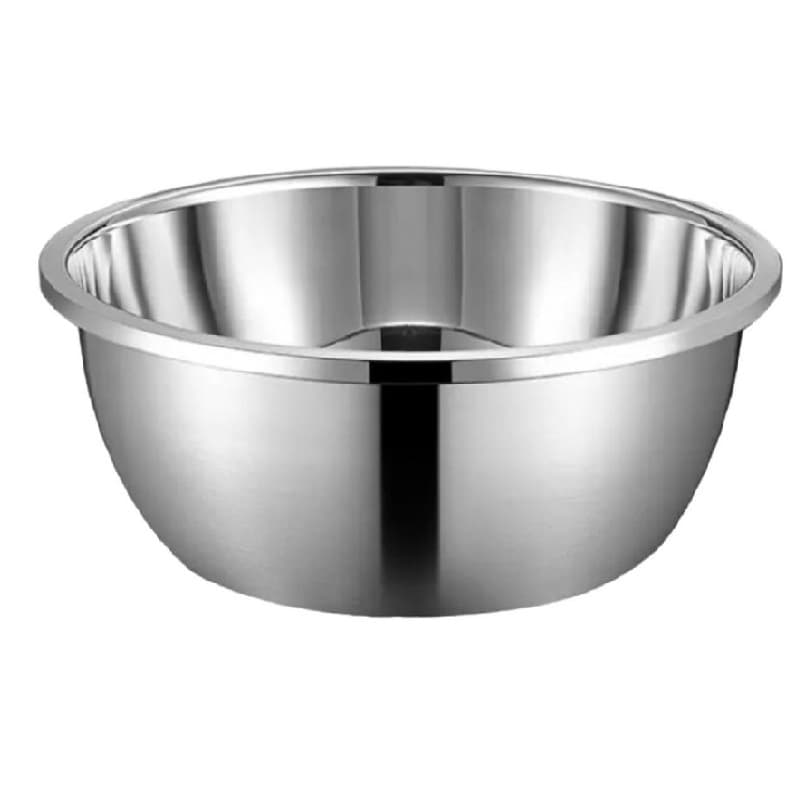 Tigela Bowl Inox 24CM Massas Culinária Bolos Doces Envio Agora