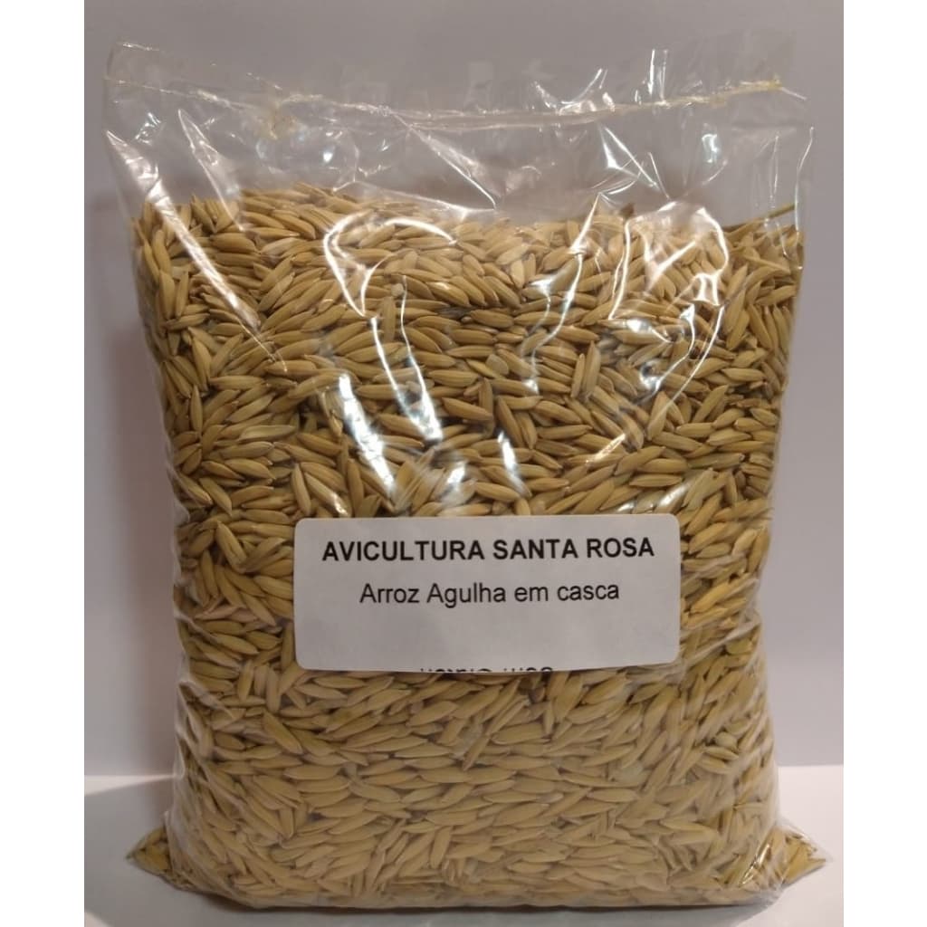 Arroz Agulha em casca 1Kg