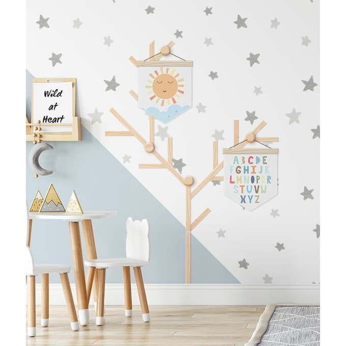 Prateleira Decoração Nicho Cabideiro Infantil