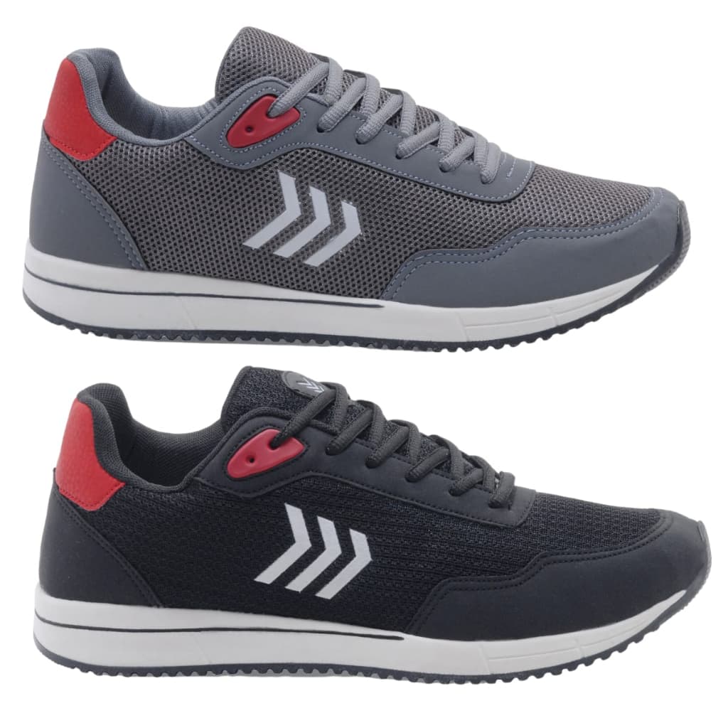 Tênis Masculino academia esportivo caminhada confortável kit 2 pares