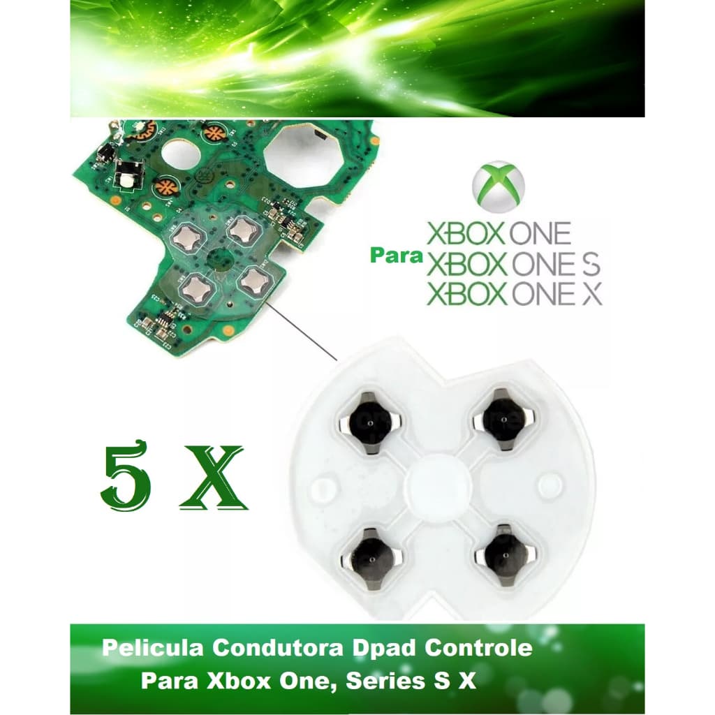 5 X Películas Condutora Controle Para Xbox One (835)