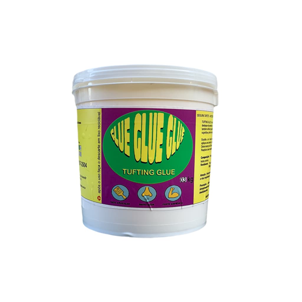 Resina TUFTING GLUE   3 kgs  para TUFTING, Punch Needle, Agulha Mágica