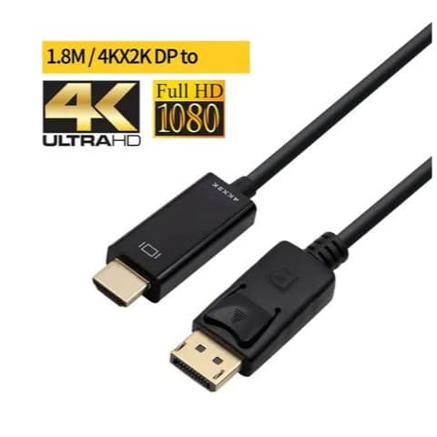 Cabo Displayport HDMI 4K 30Hz 1,8 M cabo DP HDMI 4K 1.8m
