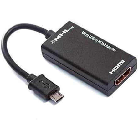 Cabo Adaptador V8 Micro USB para Hdmi MHL ws