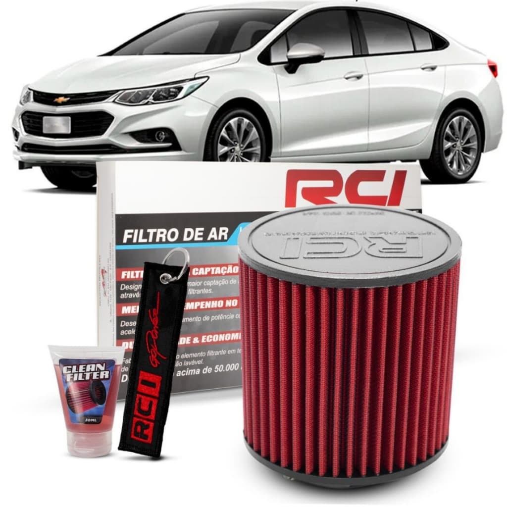Filtro De Ar Esportivo Race Cruze 1.4 Turbo Rci162