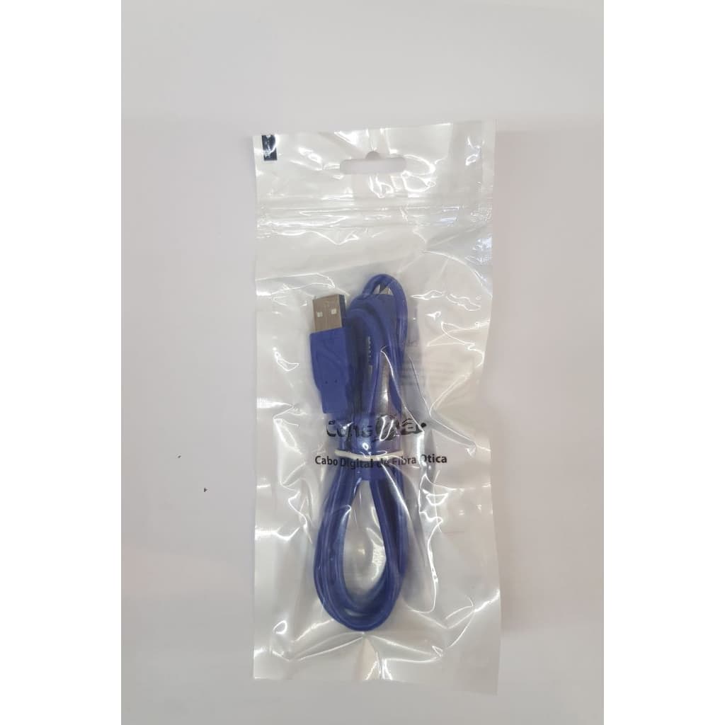Cabo USB para Camera Fotografica cor Azul Sony A70 A100 A200 A300 A330