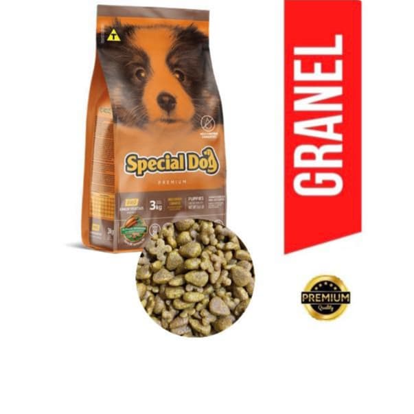 Ração A Granel Special Dog Pró Junior Vegetais 1kg