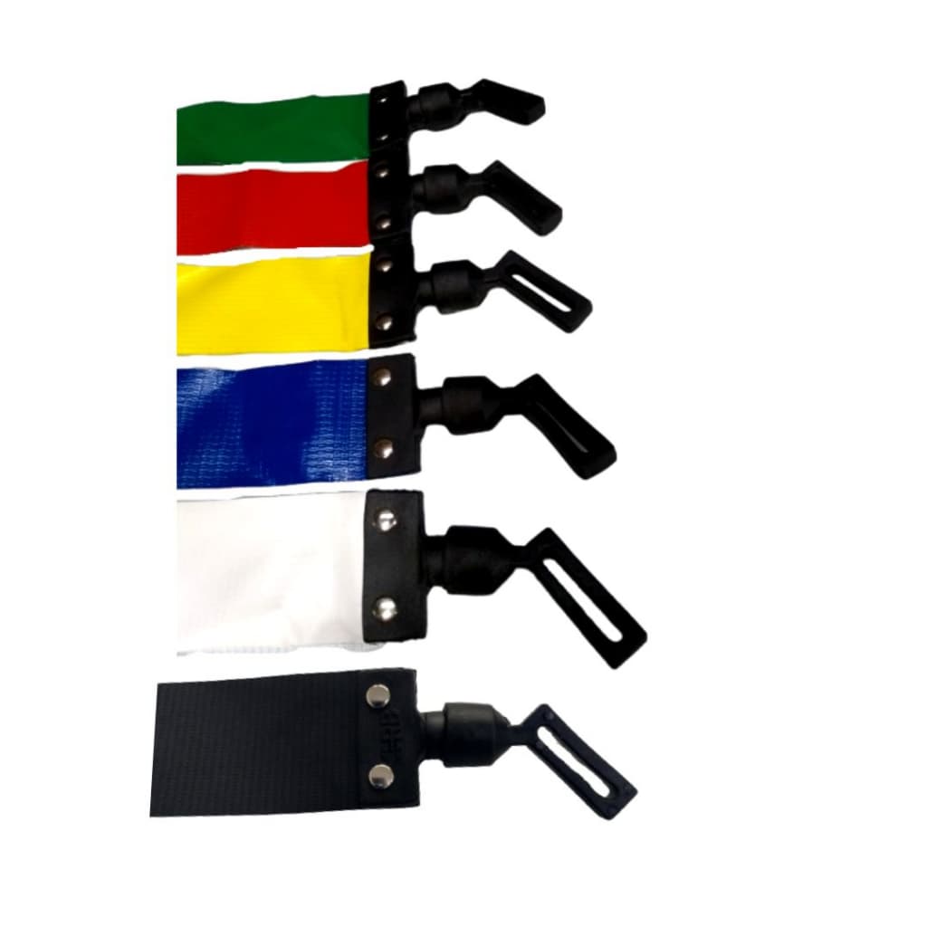 Kit Flags Reposição Cinto para flag com 12 (6 pares) peças Grupo RB