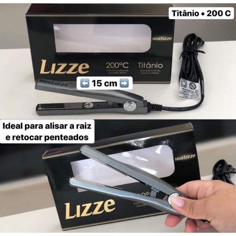Prancha Lizze Profissional 4 MODELOS. Escolha a sua!