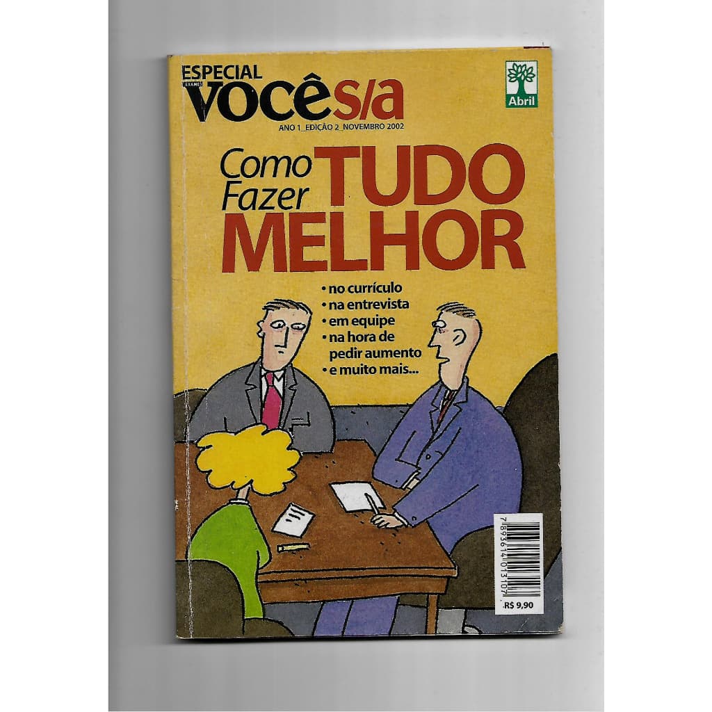 Como fazer tudo melhor/Especial Exame Você S/A/Ano 1 Edição 2-Novembro 2002