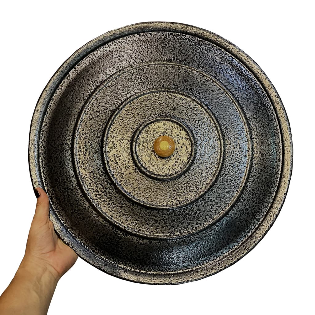 Tampa Avulsa De Alumínio Craqueado OFERTA Para Panelas Disco De Arado Chapas Super