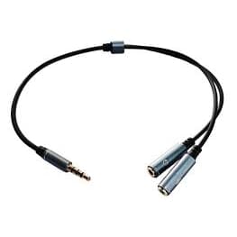 Cabo p3 Para Fone e Microfone Femea Plug Metal - Heat Set