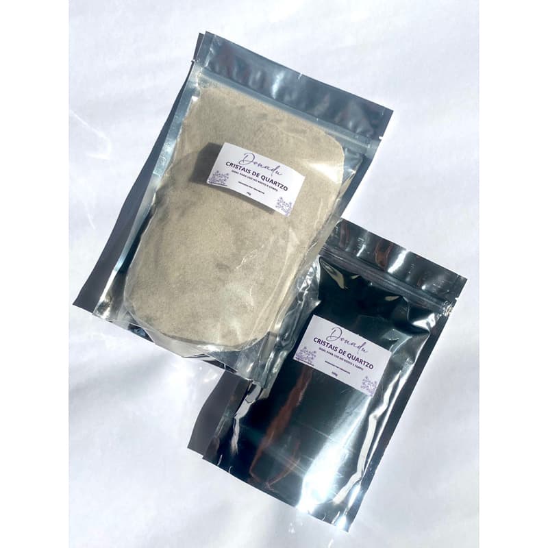 Microesferas de Cristais de Quartzo 500g 1Kg / Peeling / Esfoliante / Esfoliação