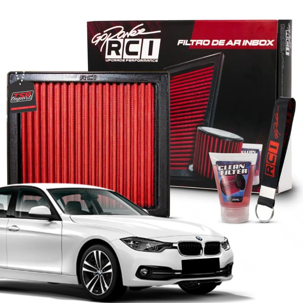 Filtro De Ar Esportivo Inbox Bmw 116i 118i 120i 320i 328i 420i 428i N20 Rci156