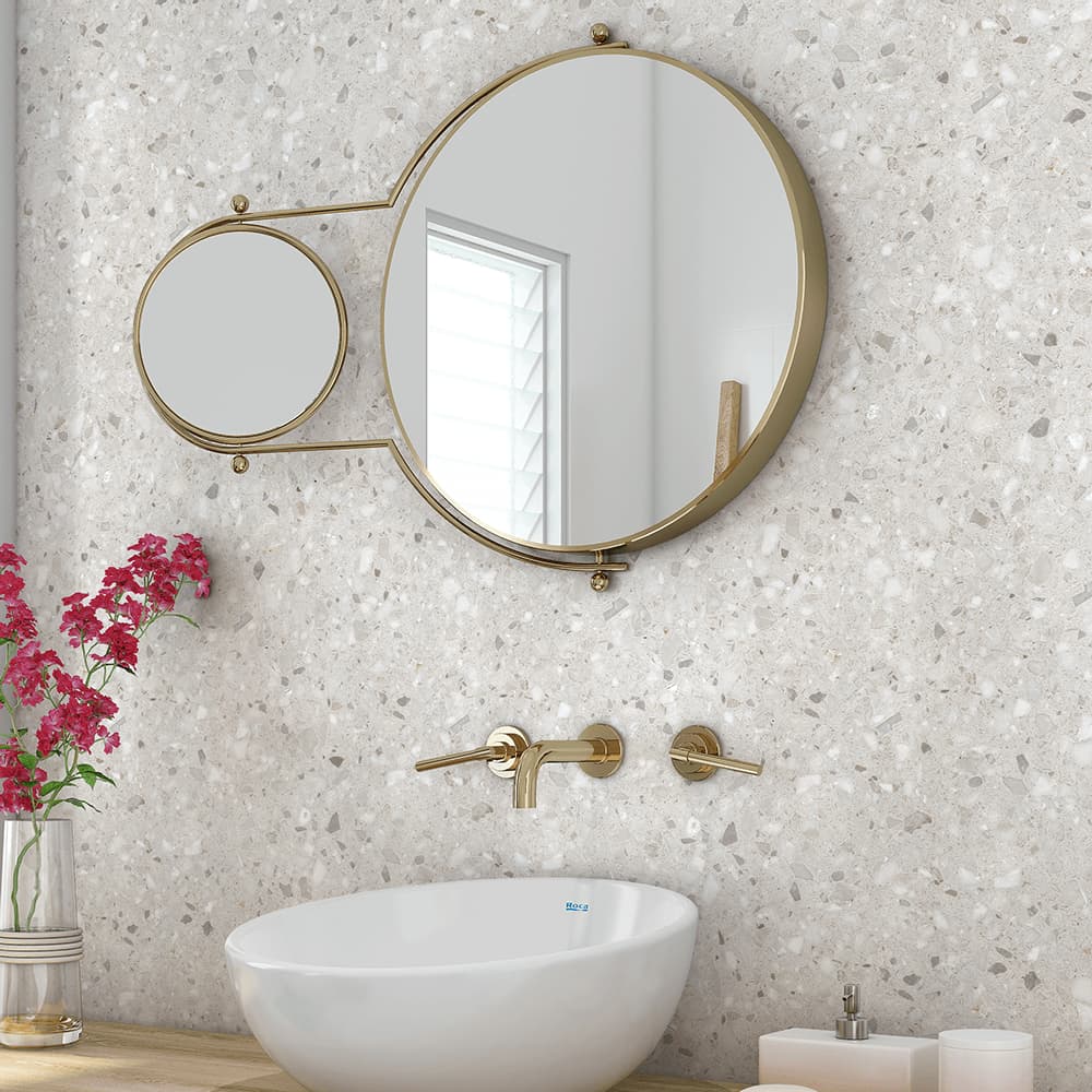 Papel de Parede Adesivo Lavável Granilite Mármore