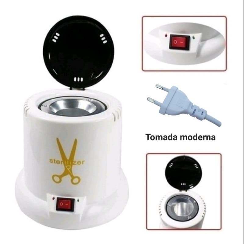 Esterilizador Estufa Alicate e Pinças tesouras Unha Elétrico Bivolt 110V e 220v Manicure e tatuador Profissional