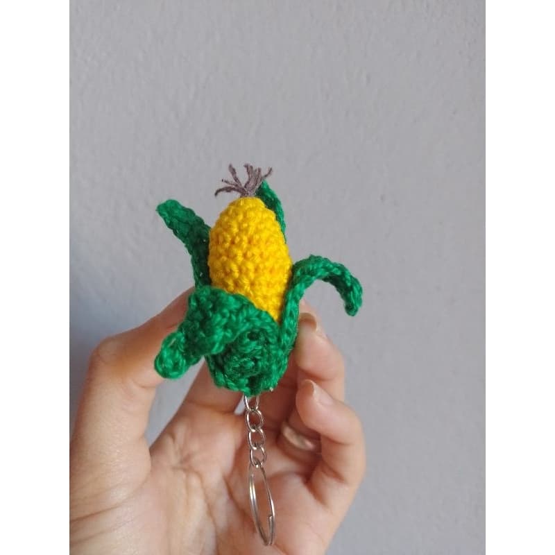 Chaveiros de crochê