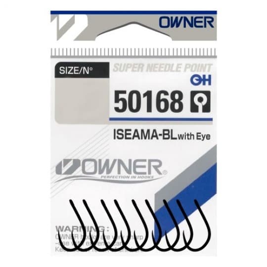 anzol OWNER iseama BL sure cartela modelo 50168 SEM FISGA