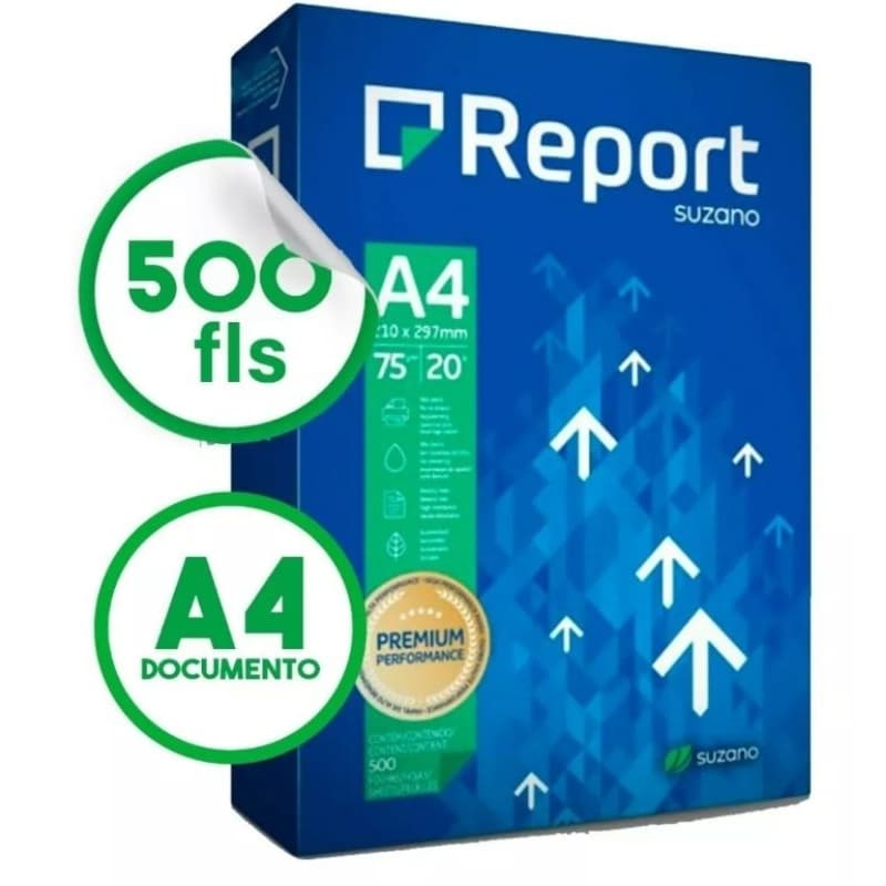 Papel Sulfite Oficio A4 Resma Com 500 Folhas Allmax Multiuso