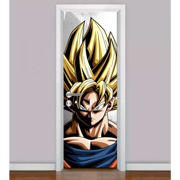 Adesivo Para Porta DRAGON BALL - ANIME