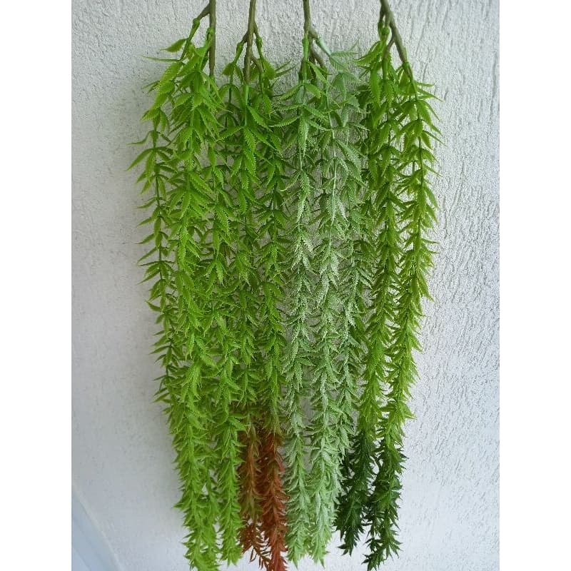 Pendente Salgueiro Chorão Planta Artificial Verde Para arranjos