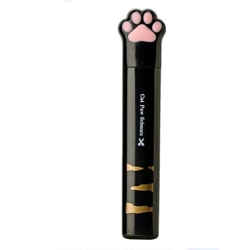 tesoura pata de gato material escolar fofo 1 peça