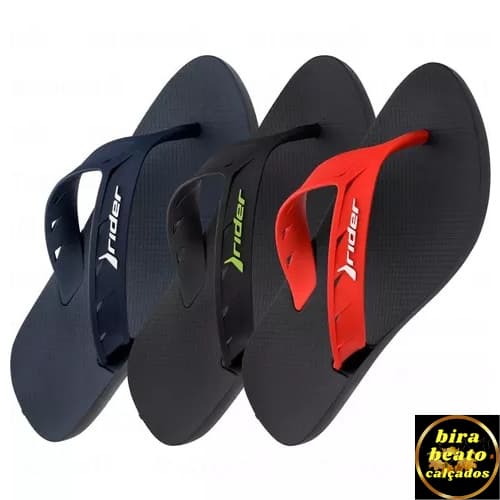 chinelo masculino rider street dedo original