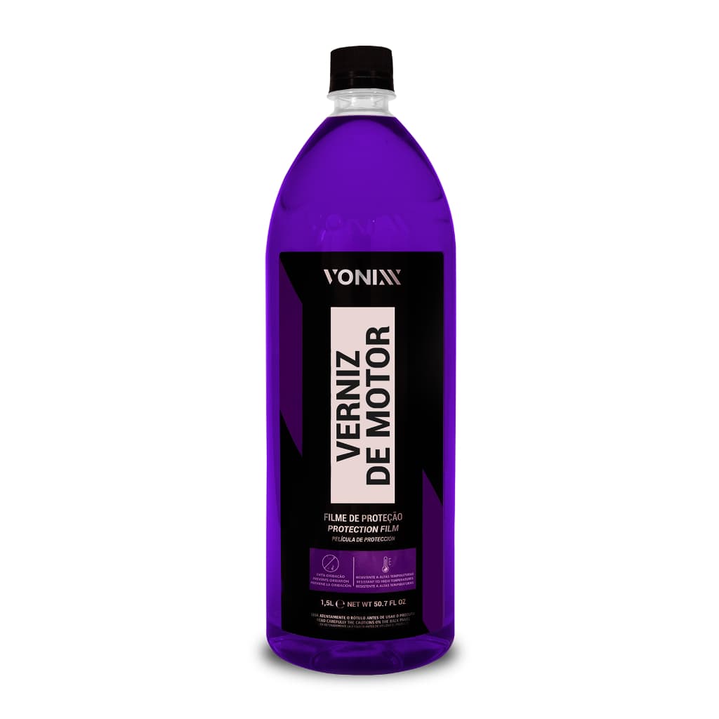 VERNIZ DE MOTOR 1,5L CAIXA DE RODA CHASSIS PLÁSTICO VONIXX