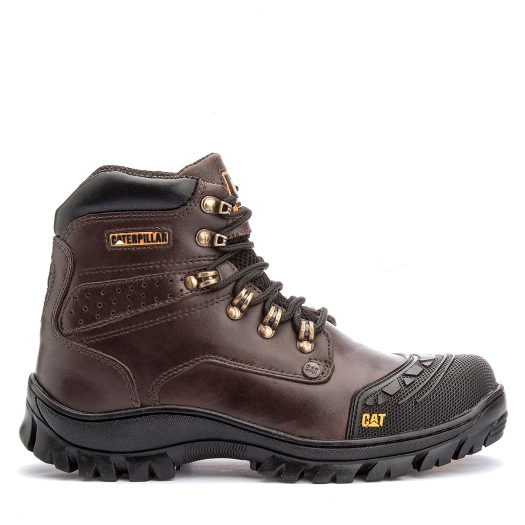Coturno Masculino Caterpillar Segurança Ref.2190 Bico Pvc Com Palmilha em Gel.