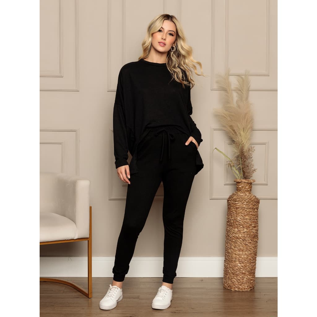 Conjunto Lanzinha 2 Peças Blusa E Calça