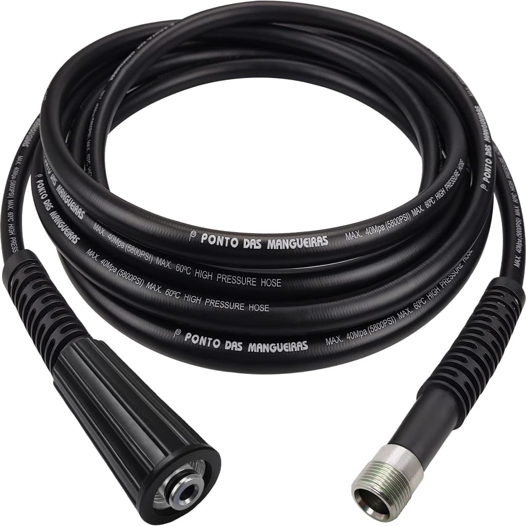 Mangueira Extensora Prolongadora Trama Nylon Lavadora de Alta Pressão Electrolux Power Wash Eco