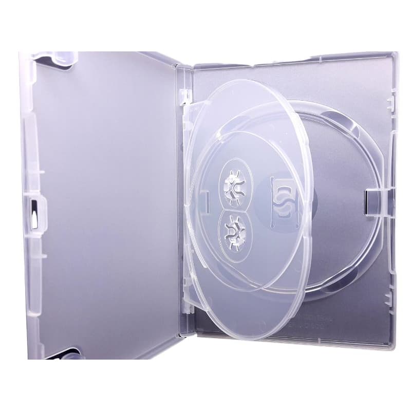 10 Estojos Caixas Capas Box Dvd Amaray Triplo 3