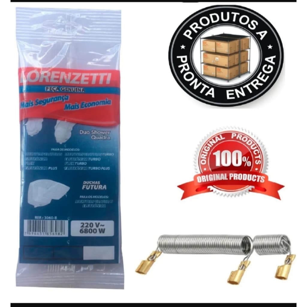 Resistência Elétrica Lorenzetti P/ Ducha Duo Shower ou Futura
