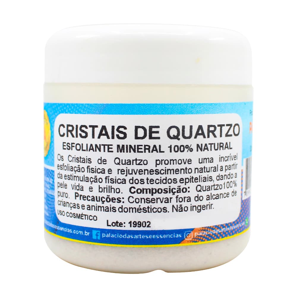 Cristais de Quartzo (Esfoliante Mineral 100% Natural) – 100 g