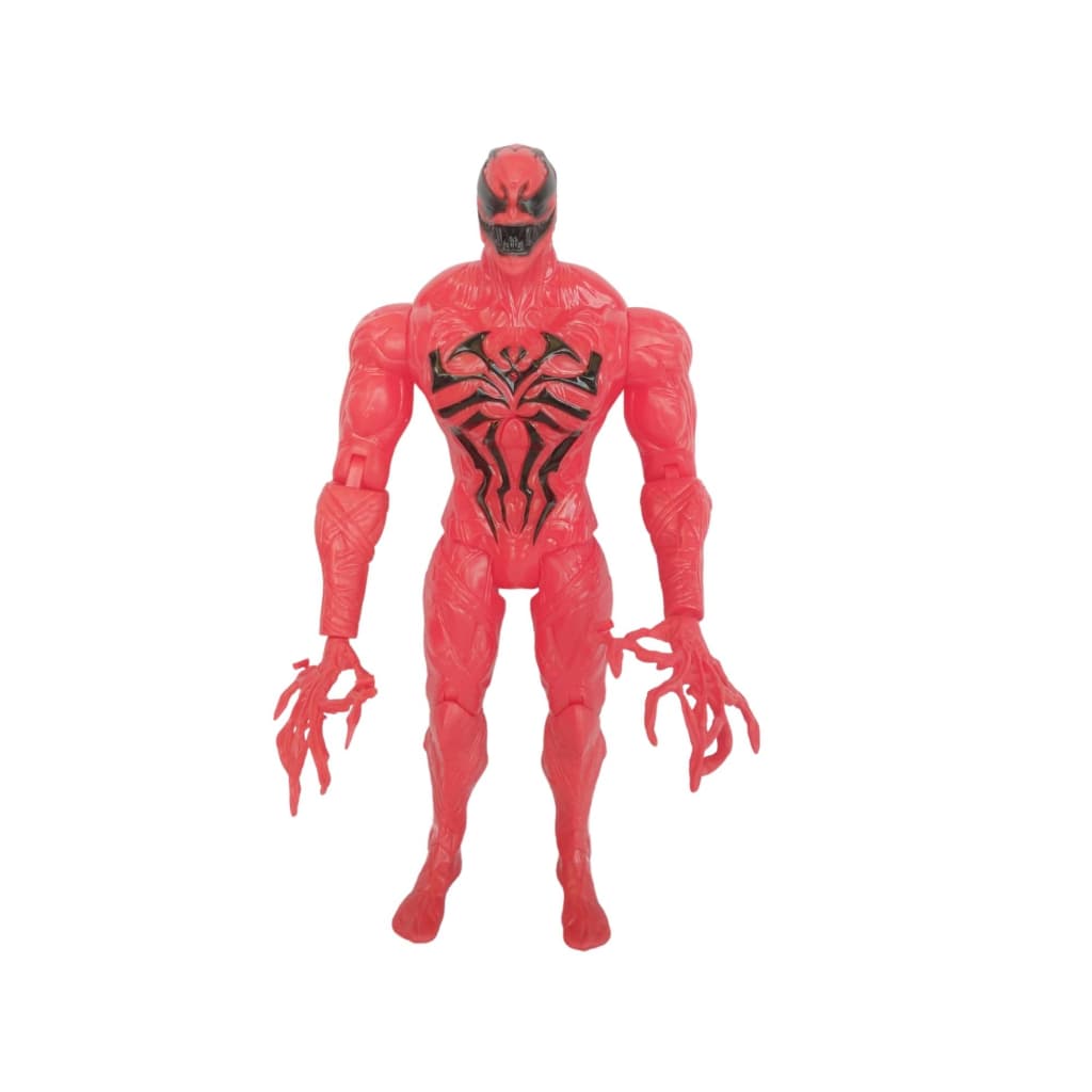 Boneco Articulado 30 Cm Com Som Venom Vermelho