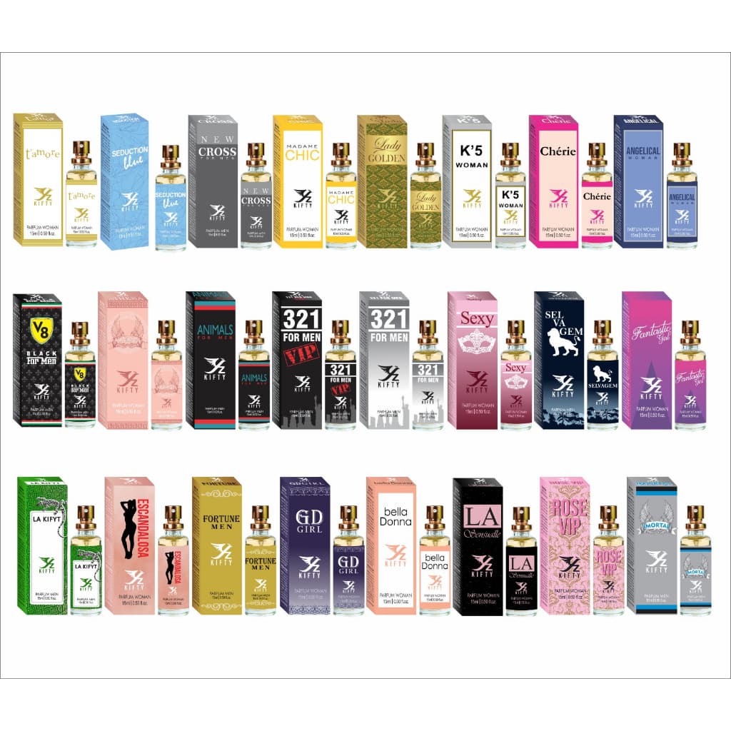 Kifty perfume 15ml Top de linha Cia