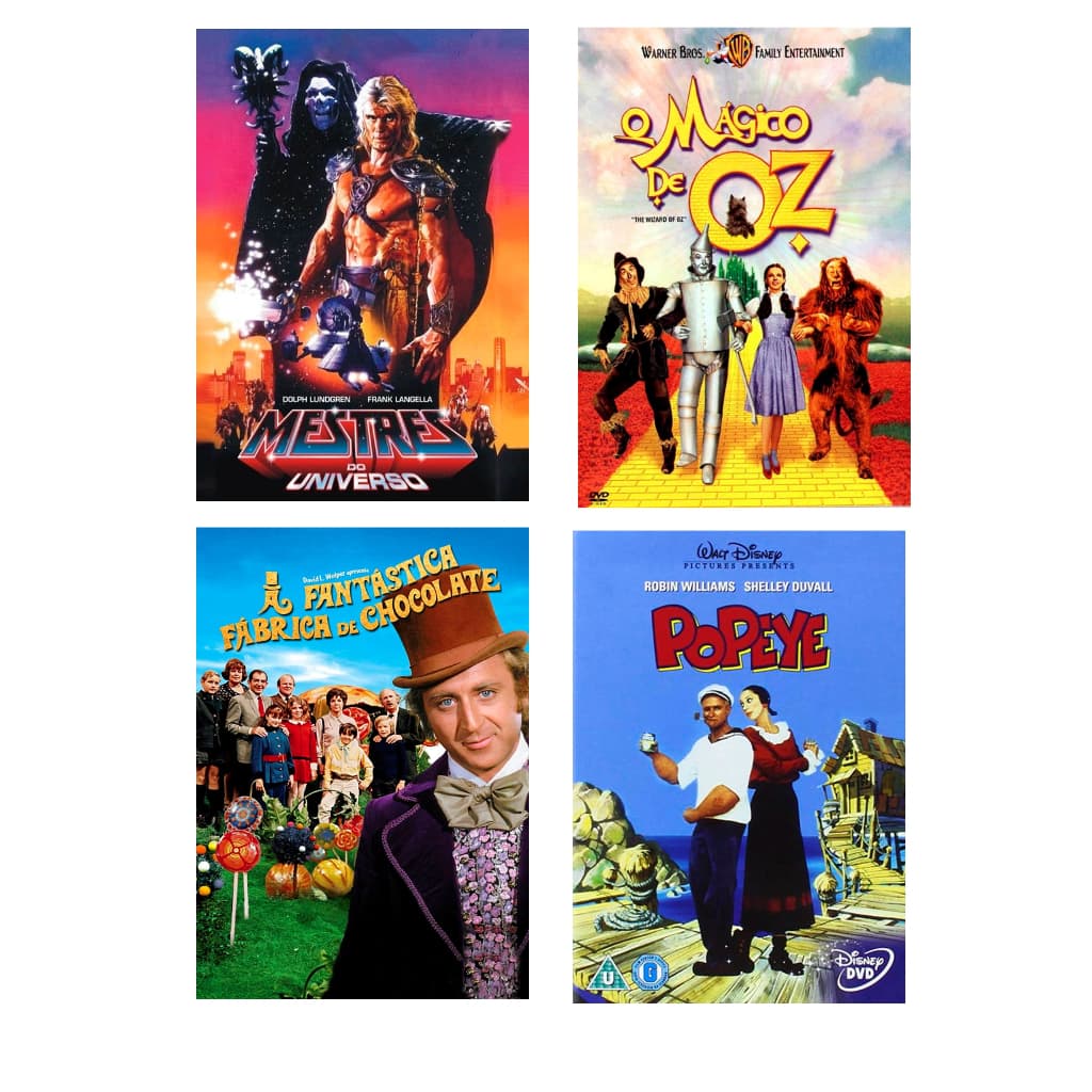 Filmes Antigos de Ação e Aventura (31 Filmes - 10 DVDs)