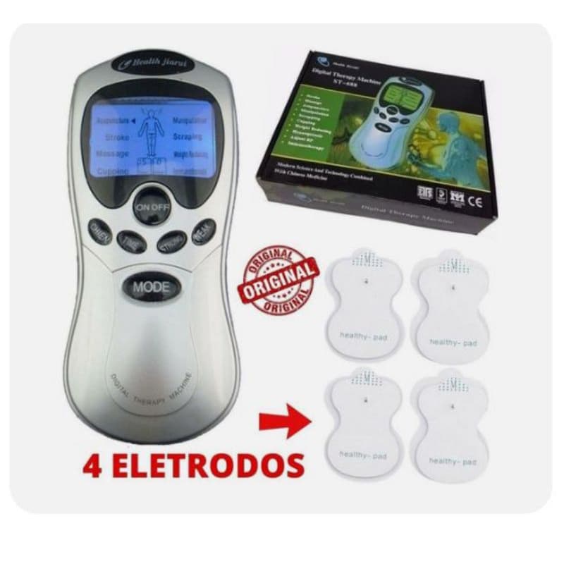 Aparelho de tens e fes Massageador Portátil Fisioterapia