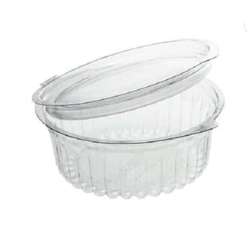 Pote Redondo 250ml Cristal Tampa Articulada 50 Unidades