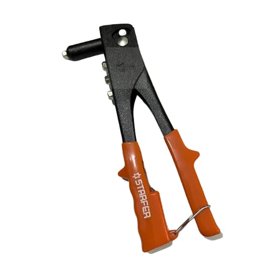 Alicate Rebitador 4 Pont. Starfer 2.4 3.2 4.0 4.8mm Com Chave