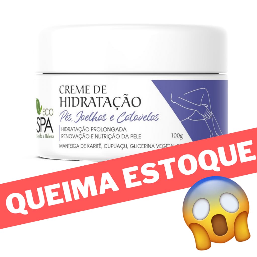 Para Rachaduras Dos Pés, Joelhos e Cotovelos - 100g